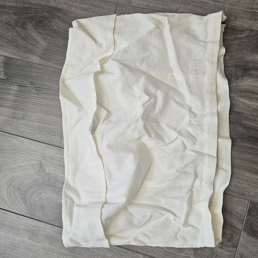 Cream Fabric Piece